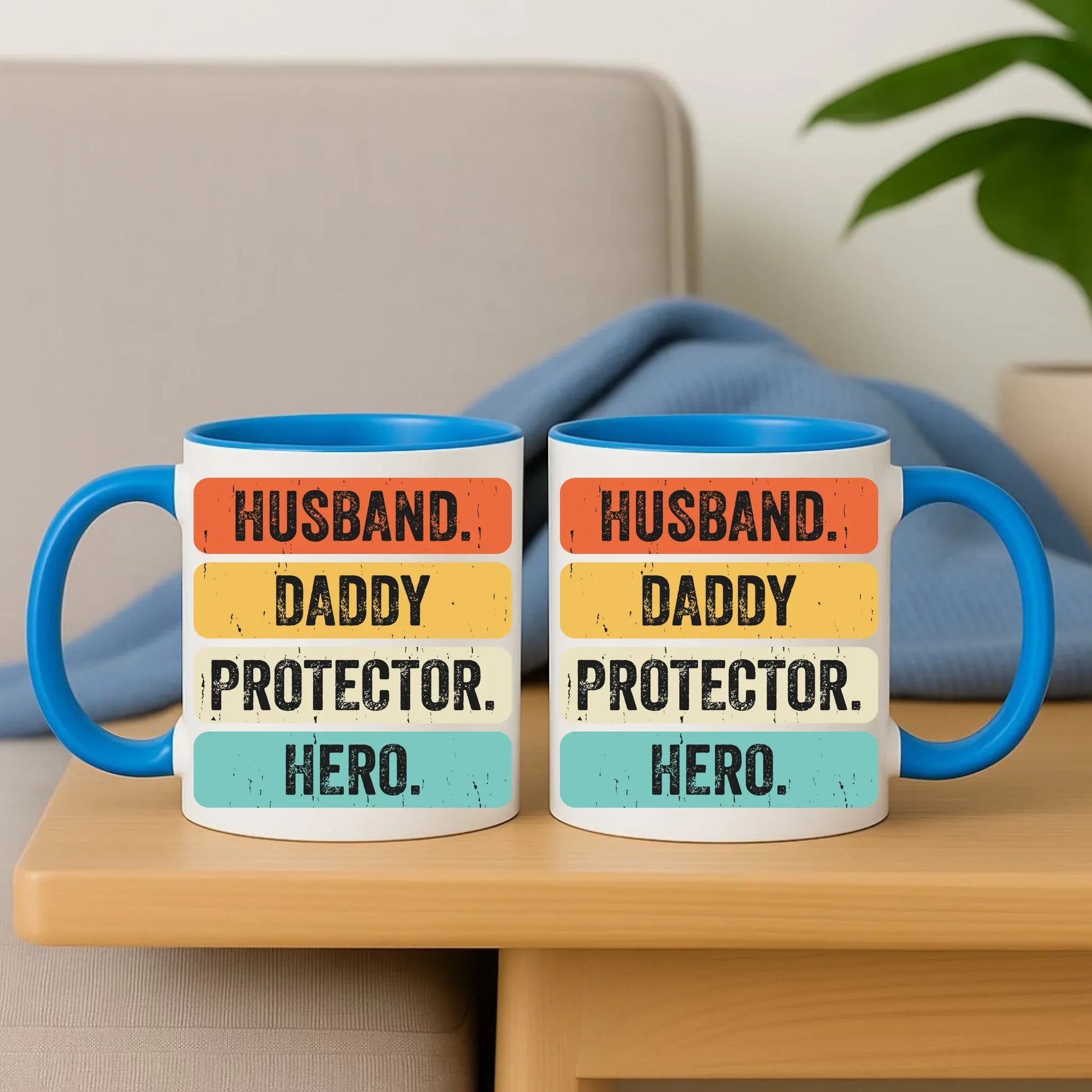 Husband daddy protector hero | Kubek dla taty DT05 - StoryCups.pl