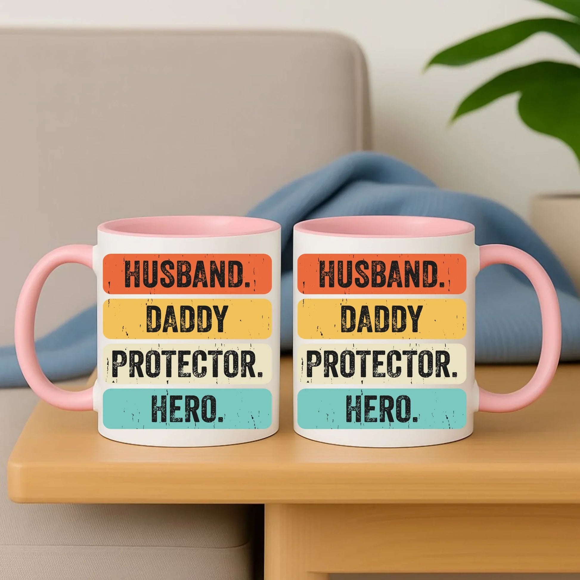 Husband daddy protector hero | Kubek dla taty DT05 - StoryCups.pl