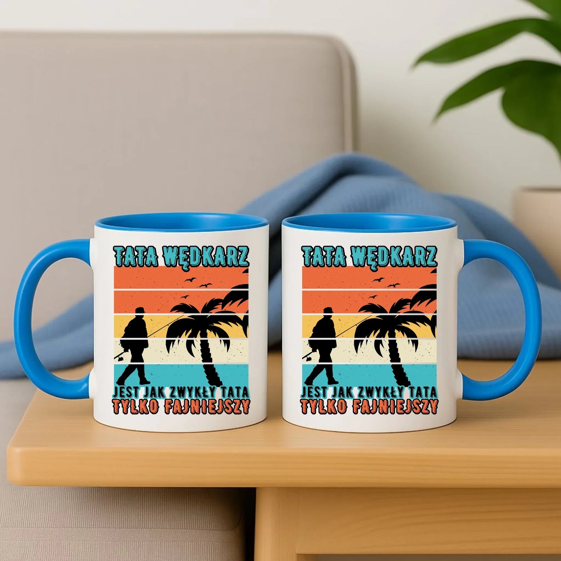 Tata wędkarz | Kubek z nadrukiem DT06 - StoryCups.pl