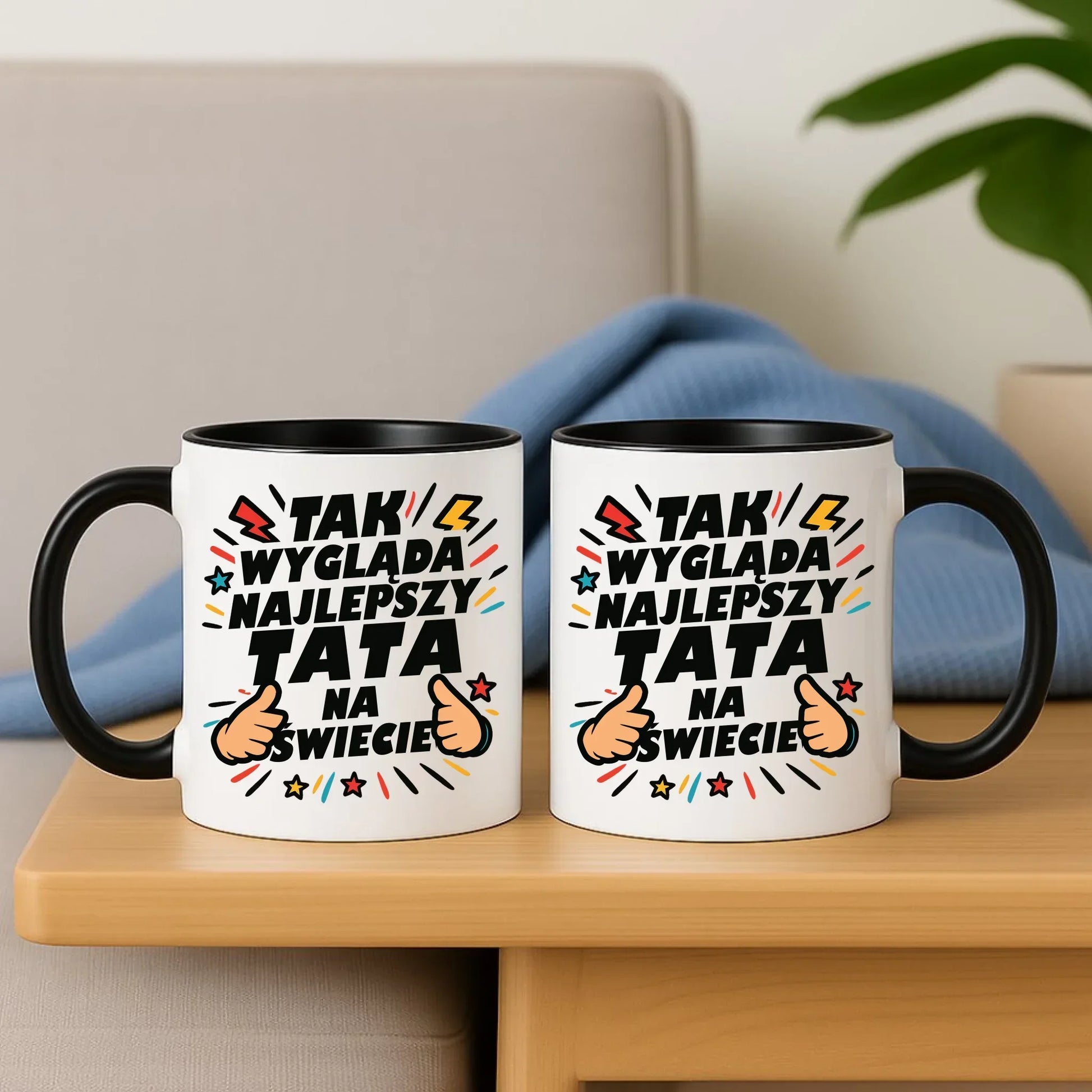 Tak wygląda najlepszy tata na świecie | Kubek prezent dla taty DT08 - StoryCups.pl