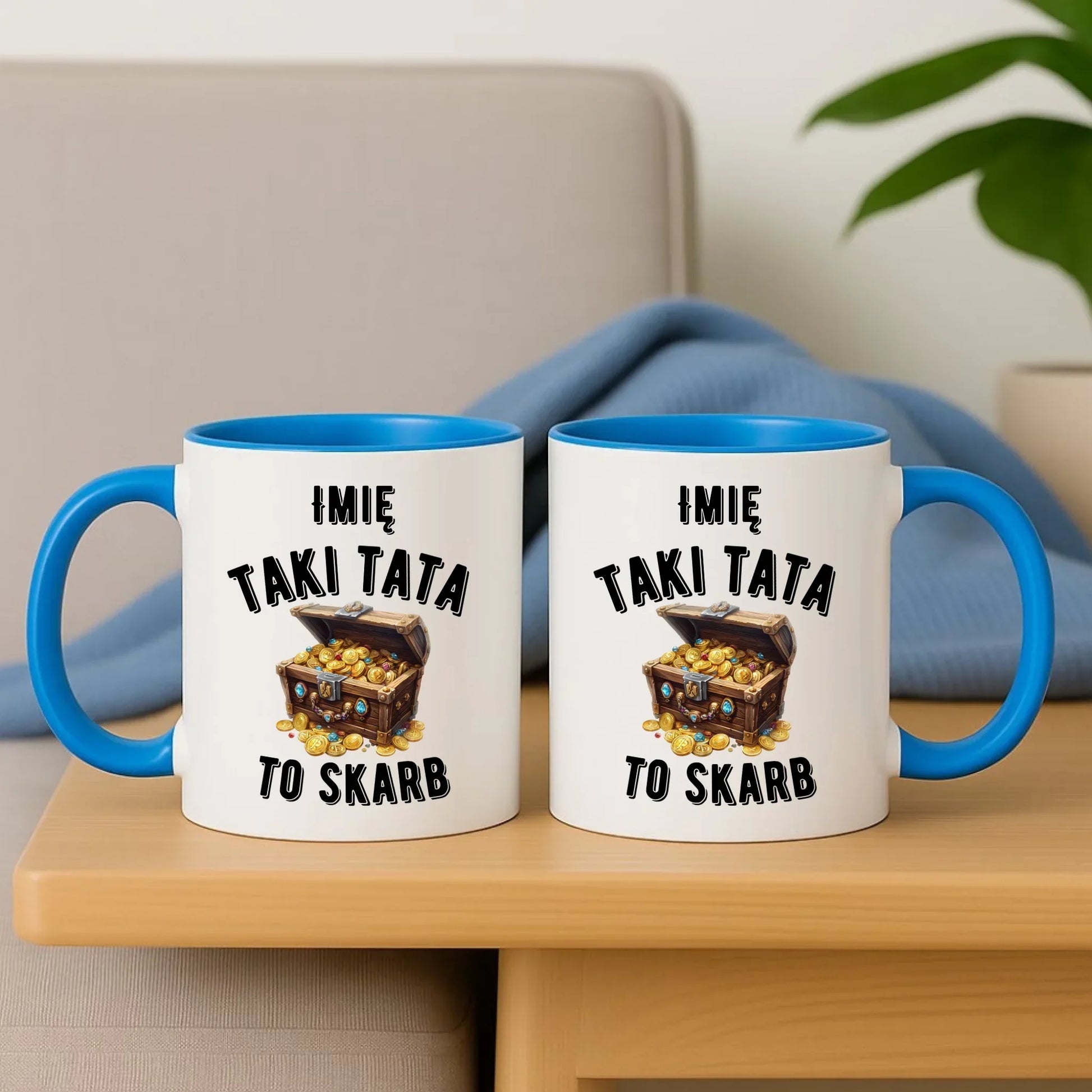 Taki tata to skarb | Kubek dla taty na prezent DT10 - StoryCups.pl