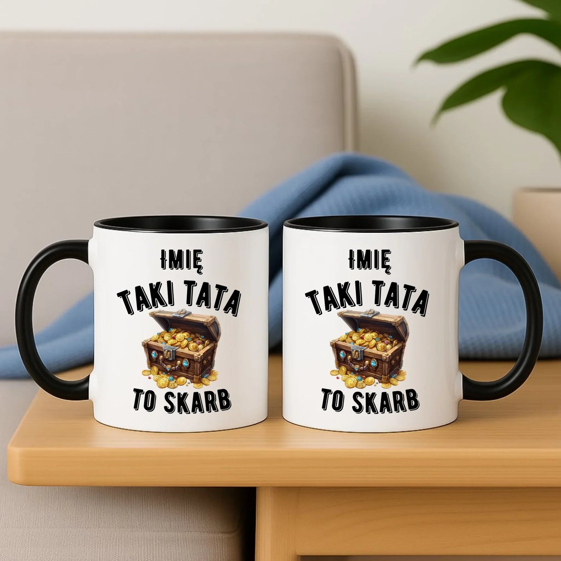 Taki tata to skarb | Kubek dla taty na prezent DT10 - StoryCups.pl