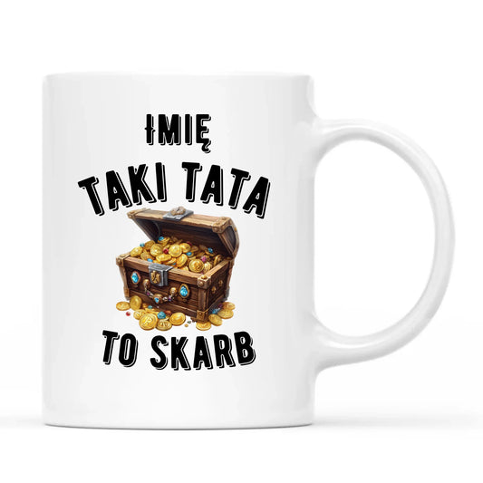Kubek z nadrukiem prezent dla taty Dzień Ojca święta urodziny