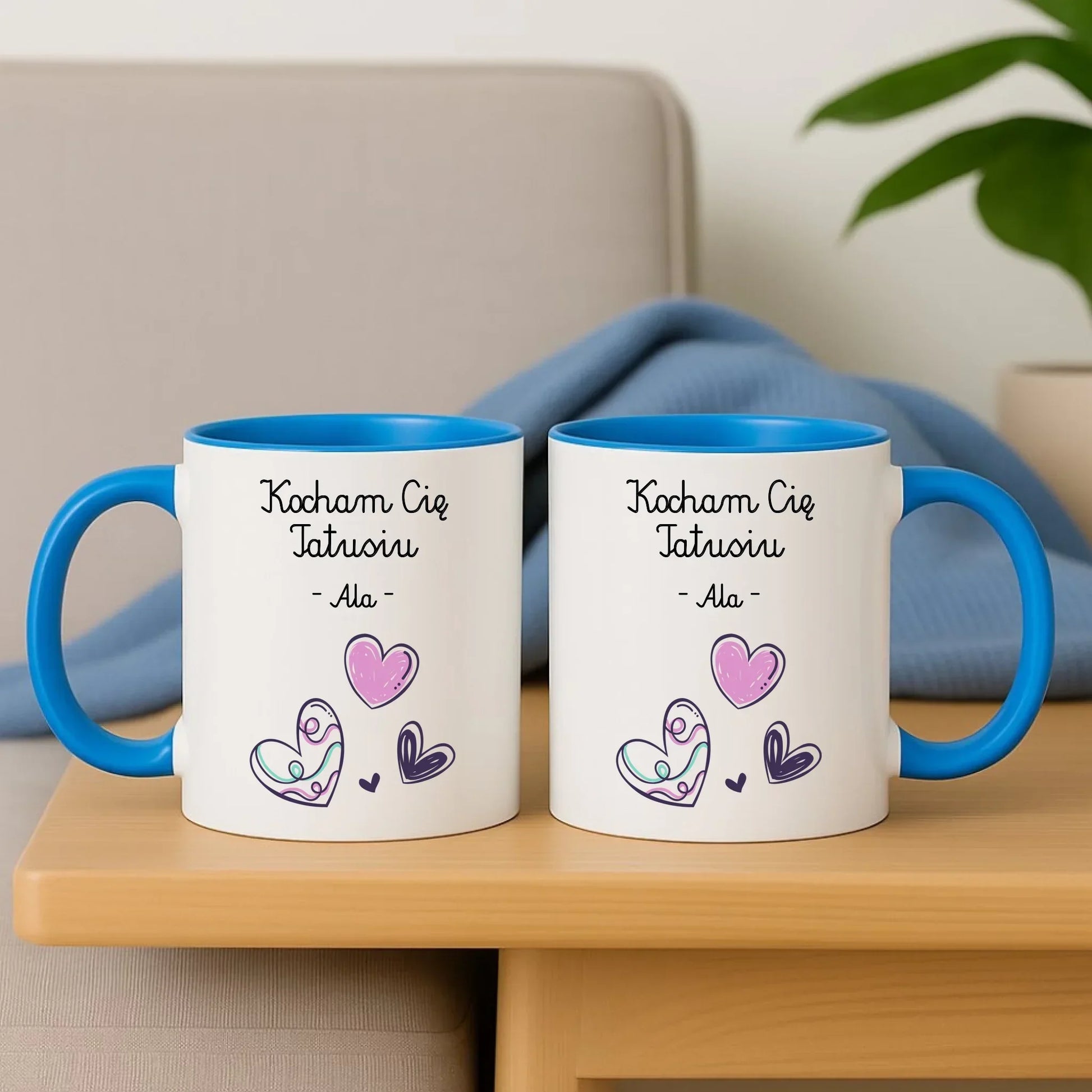 Kocham Cię Tatusiu imię | Kubek dla taty DT13 - StoryCups.pl