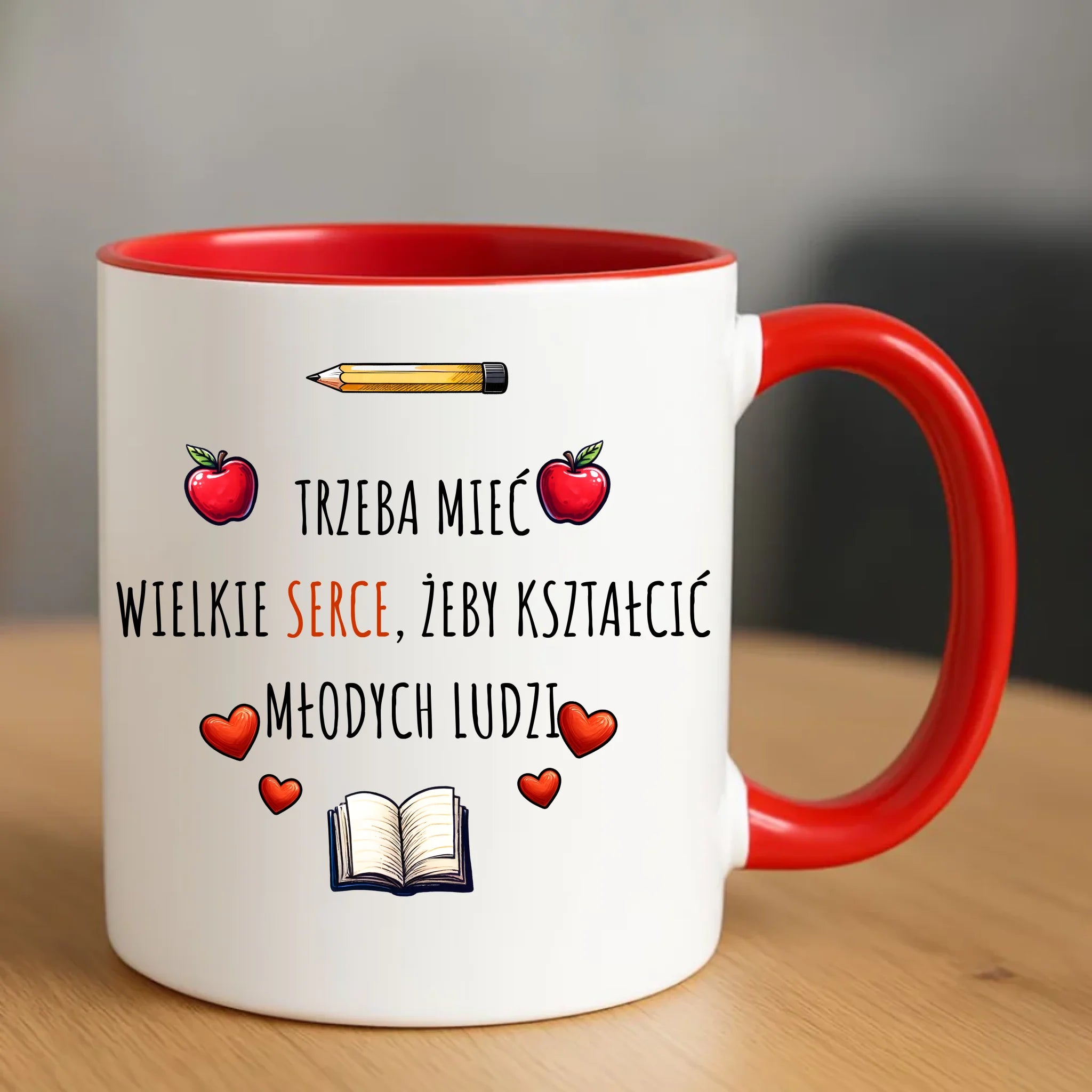 Kubek prezent na zakończenie roku szkolnego dla nauczyciela