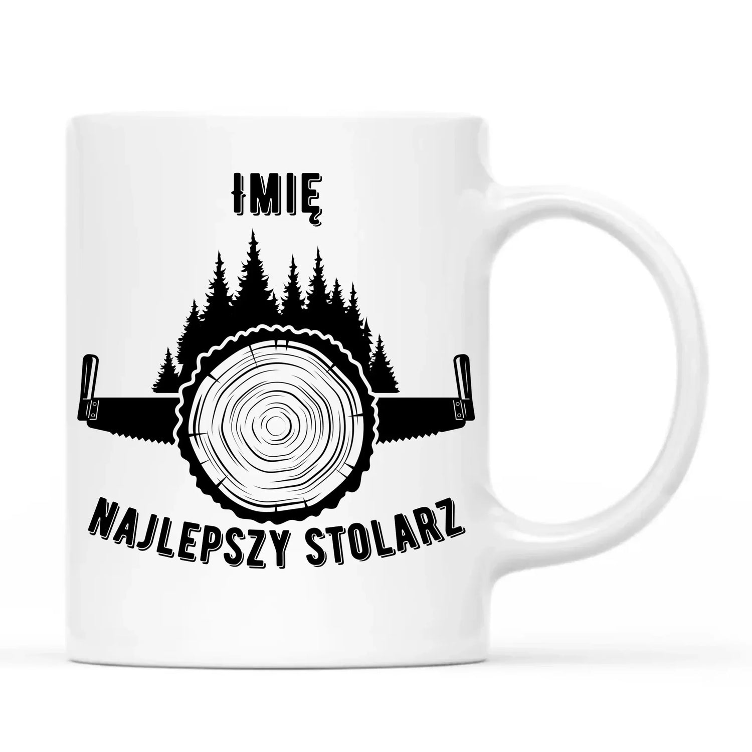 Najlepszy stolarz | Personalizowany kubek dla stolarza ZS01 - StoryCups.pl