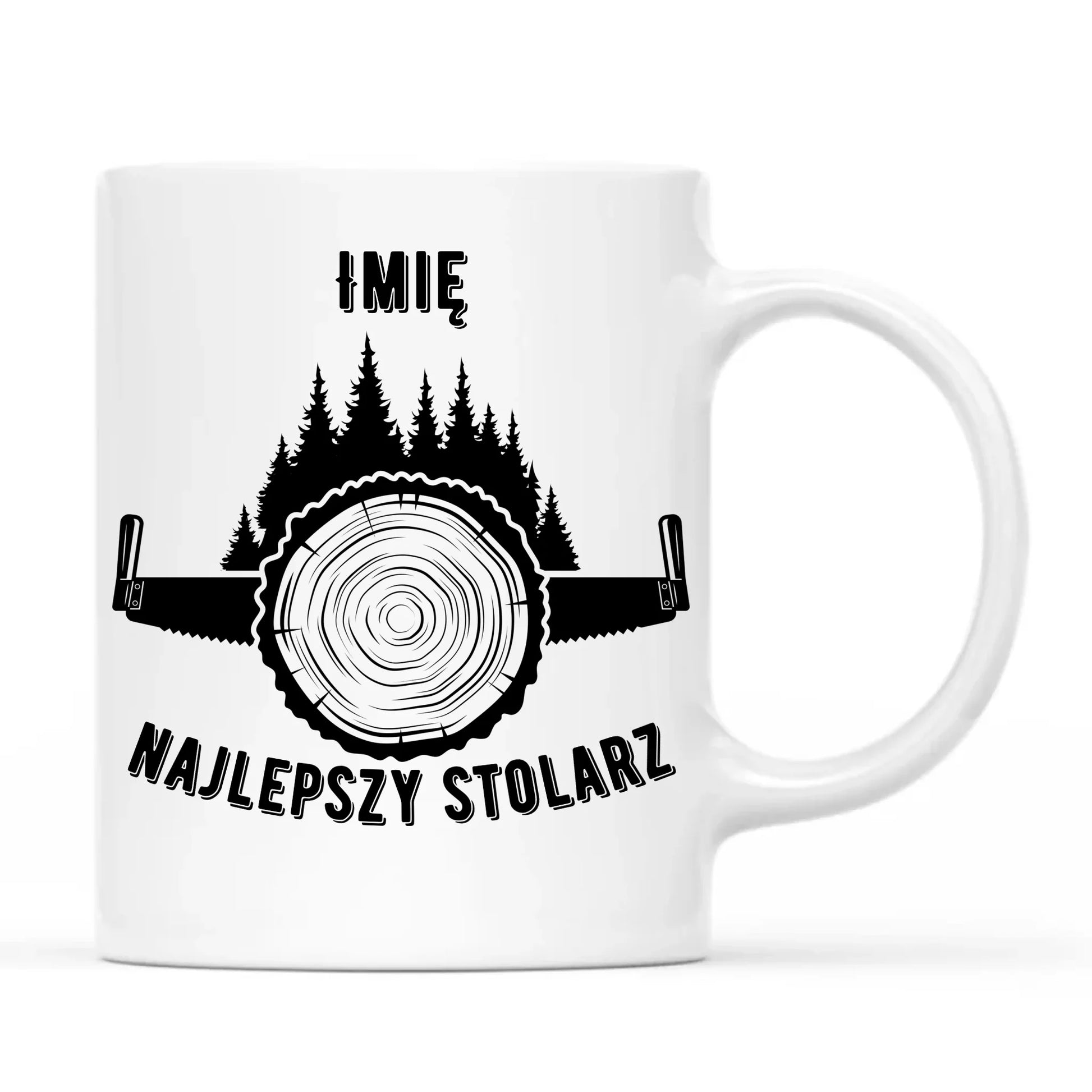 Najlepszy stolarz | Personalizowany kubek dla stolarza ZS01 - StoryCups.pl
