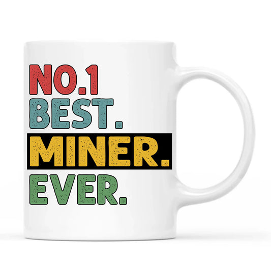 Kubek - prezent dla górnika - Best miner ever G12 - StoryCups.pl