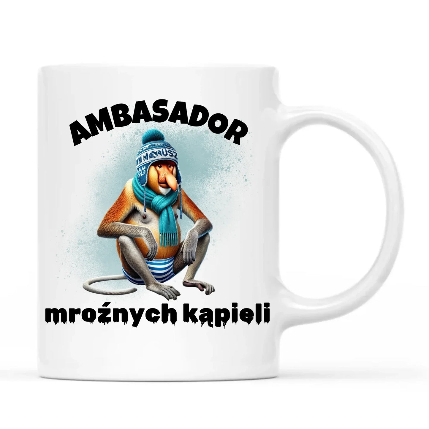 Ambasador mroźnych kąpieli | Kubek dla morsa HM03 - StoryCups.pl