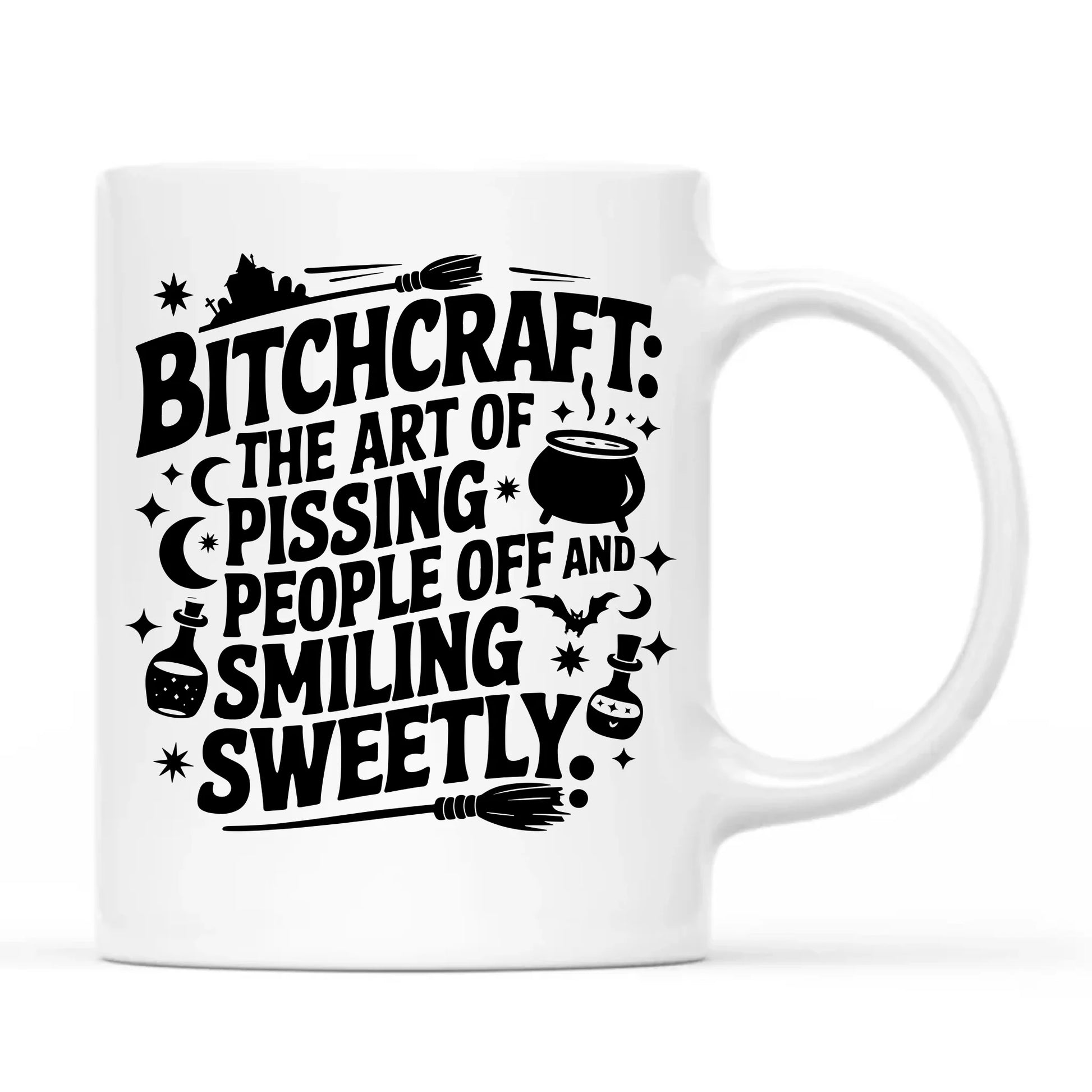Kubek na Halloween - Bitchcraft HL25 - StoryCups.pl