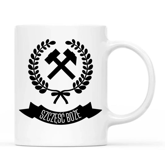 Szczęść Boże | Kubek prezent dla górnika G02 - StoryCups.pl