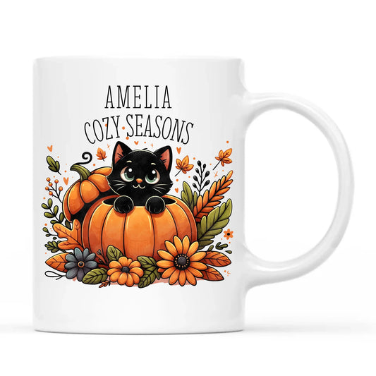Kubek jesieniara - Cozy Seasons - personalizowany JS01 - StoryCups.pl