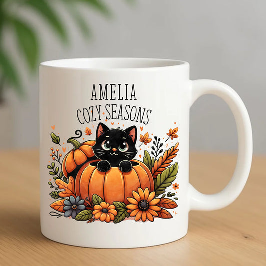 Kubek jesieniara - Cozy Seasons - personalizowany JS01 - StoryCups.pl