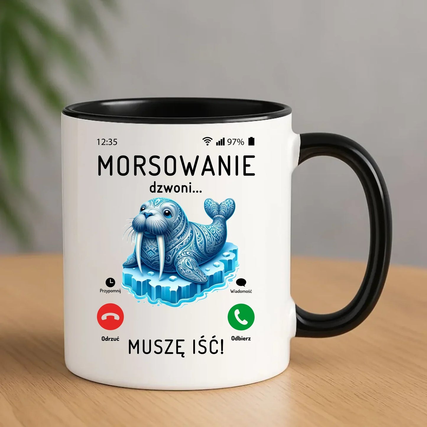 Morsowanie dzwoni muszę iść | Kubek HM04 - StoryCups.pl