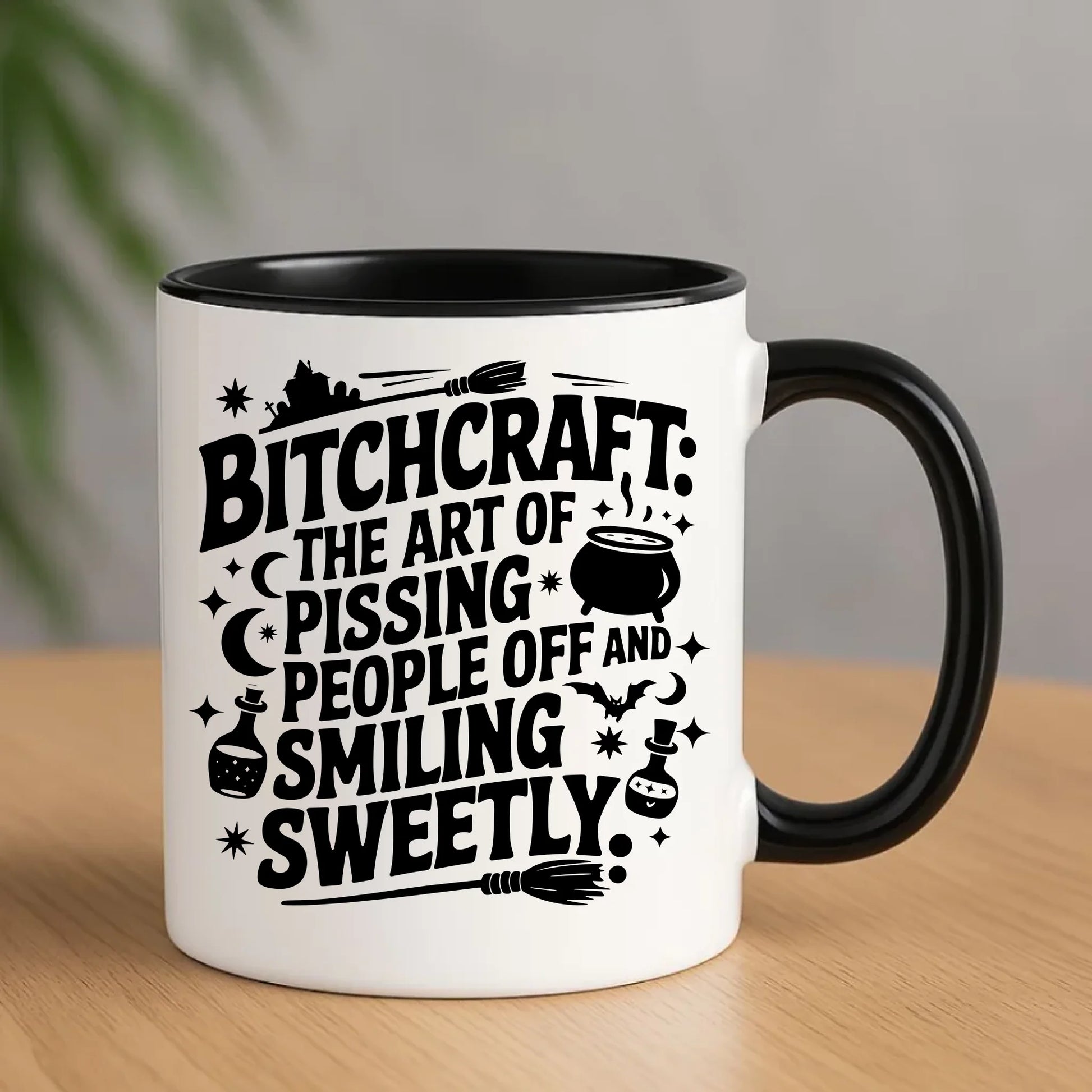 Kubek na Halloween - Bitchcraft HL25 - StoryCups.pl