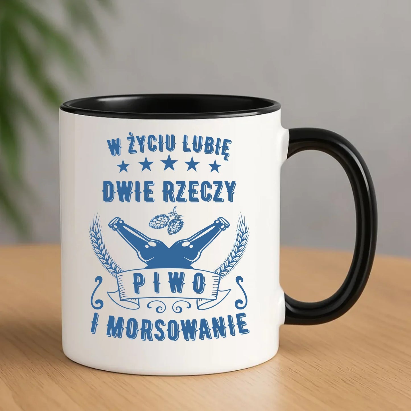 W życiu lubię dwie rzeczy piwo i morsowanie | Kubek HM09 - StoryCups.pl