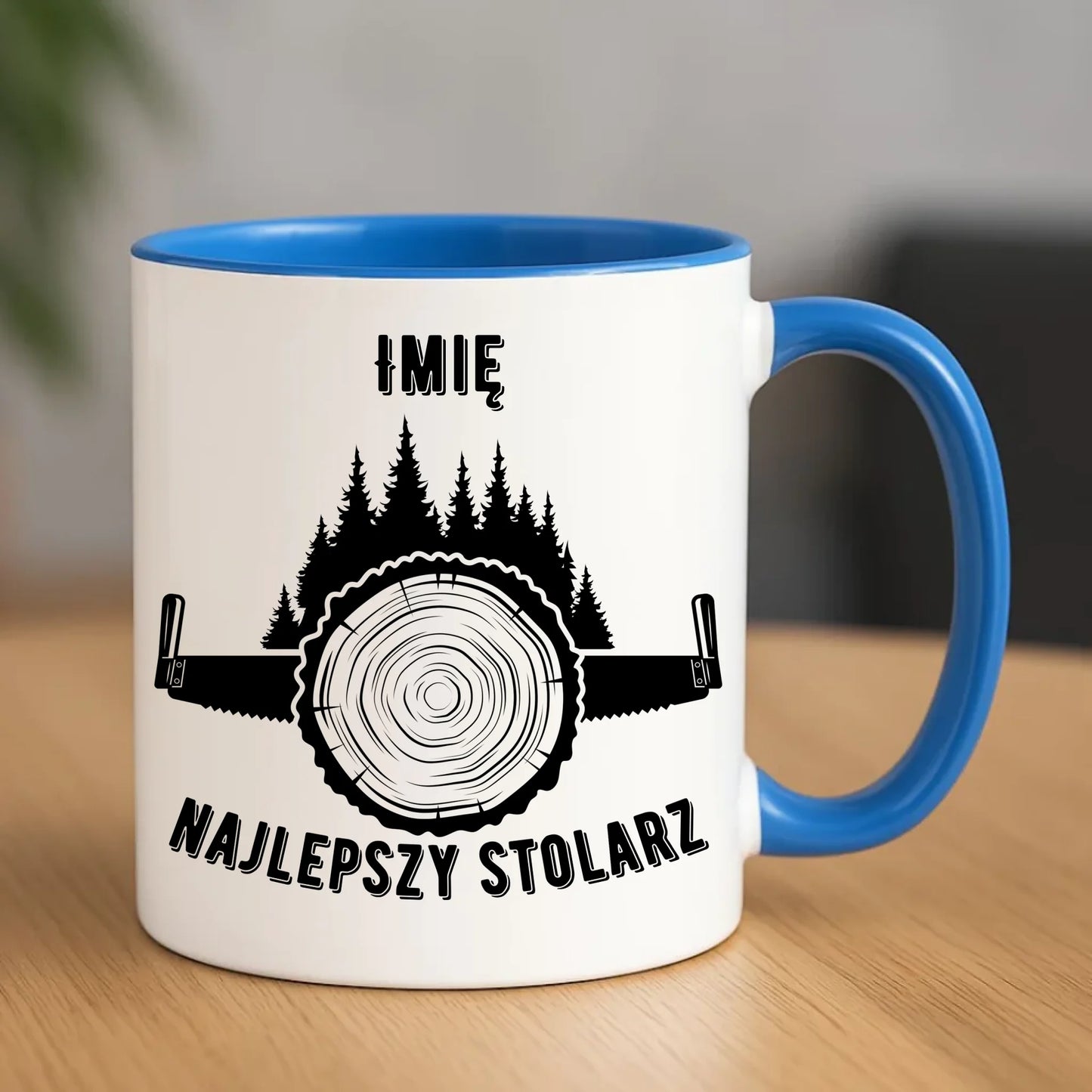 Najlepszy stolarz | Personalizowany kubek dla stolarza ZS01 - StoryCups.pl