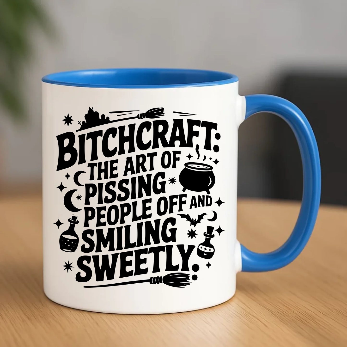 Kubek na Halloween - Bitchcraft HL25 - StoryCups.pl