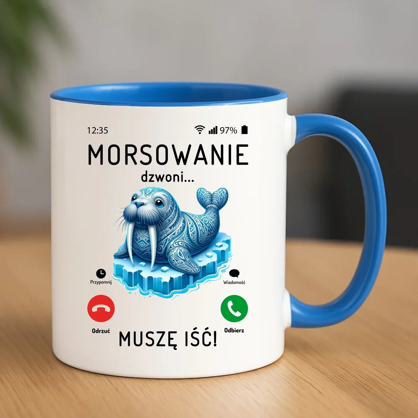 Morsowanie dzwoni muszę iść | Kubek HM04 - StoryCups.pl