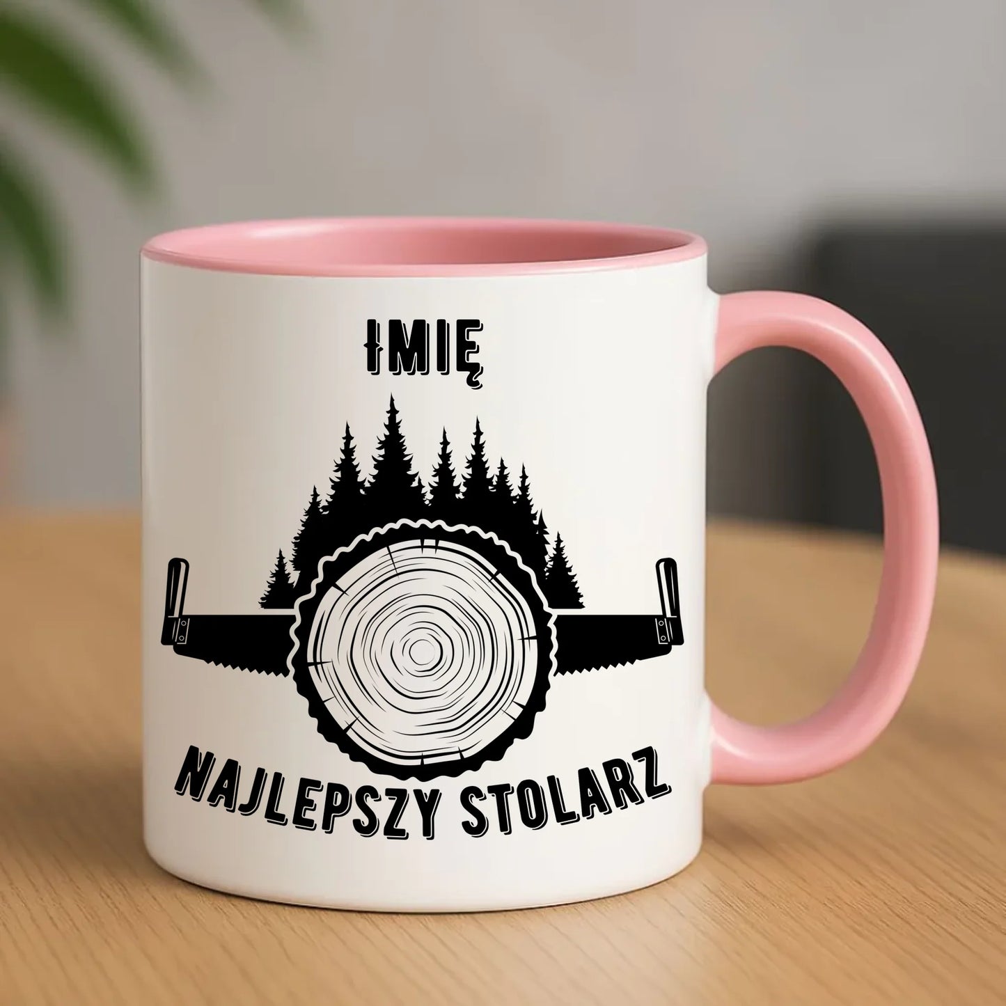 Najlepszy stolarz | Personalizowany kubek dla stolarza ZS01 - StoryCups.pl