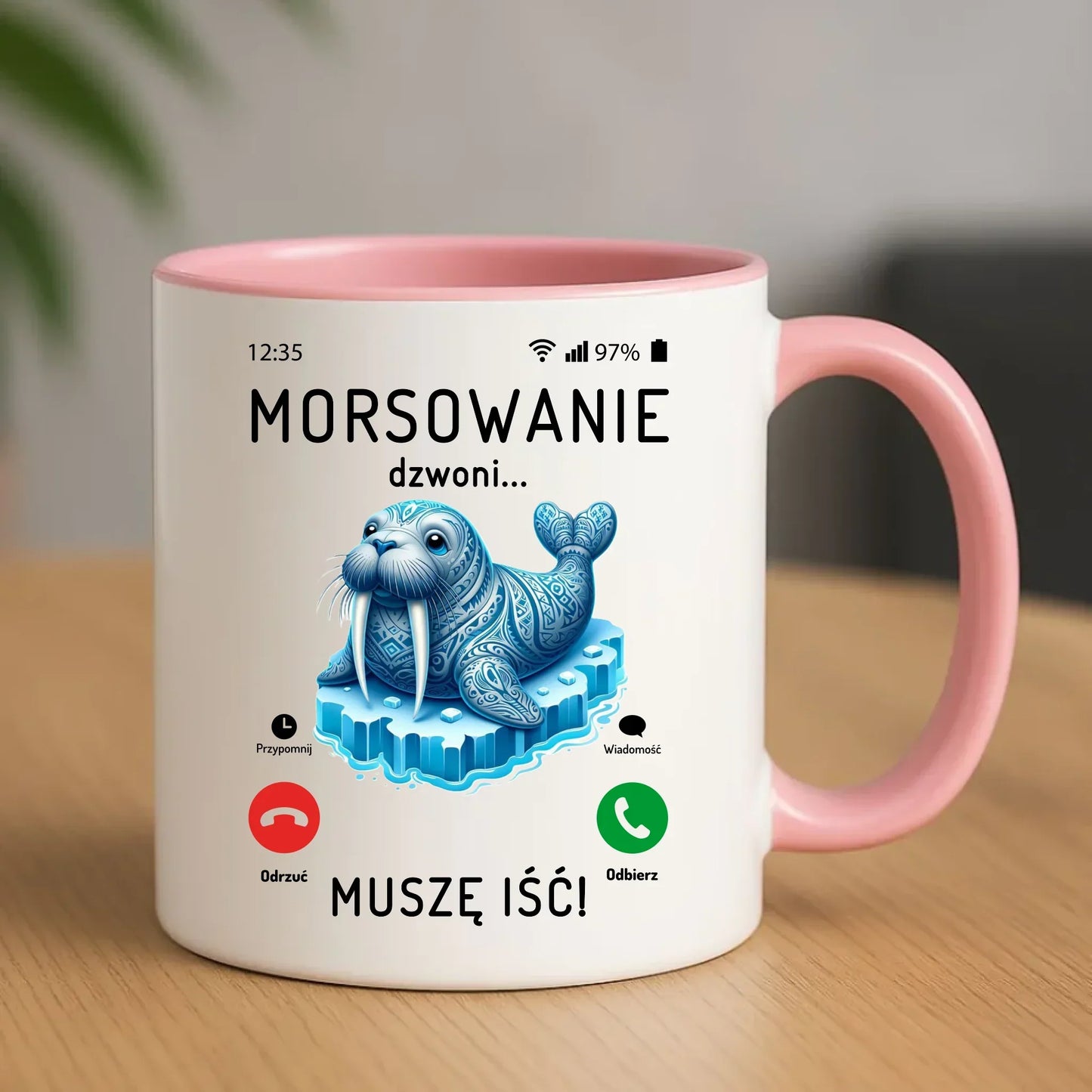 Morsowanie dzwoni muszę iść | Kubek HM04 - StoryCups.pl