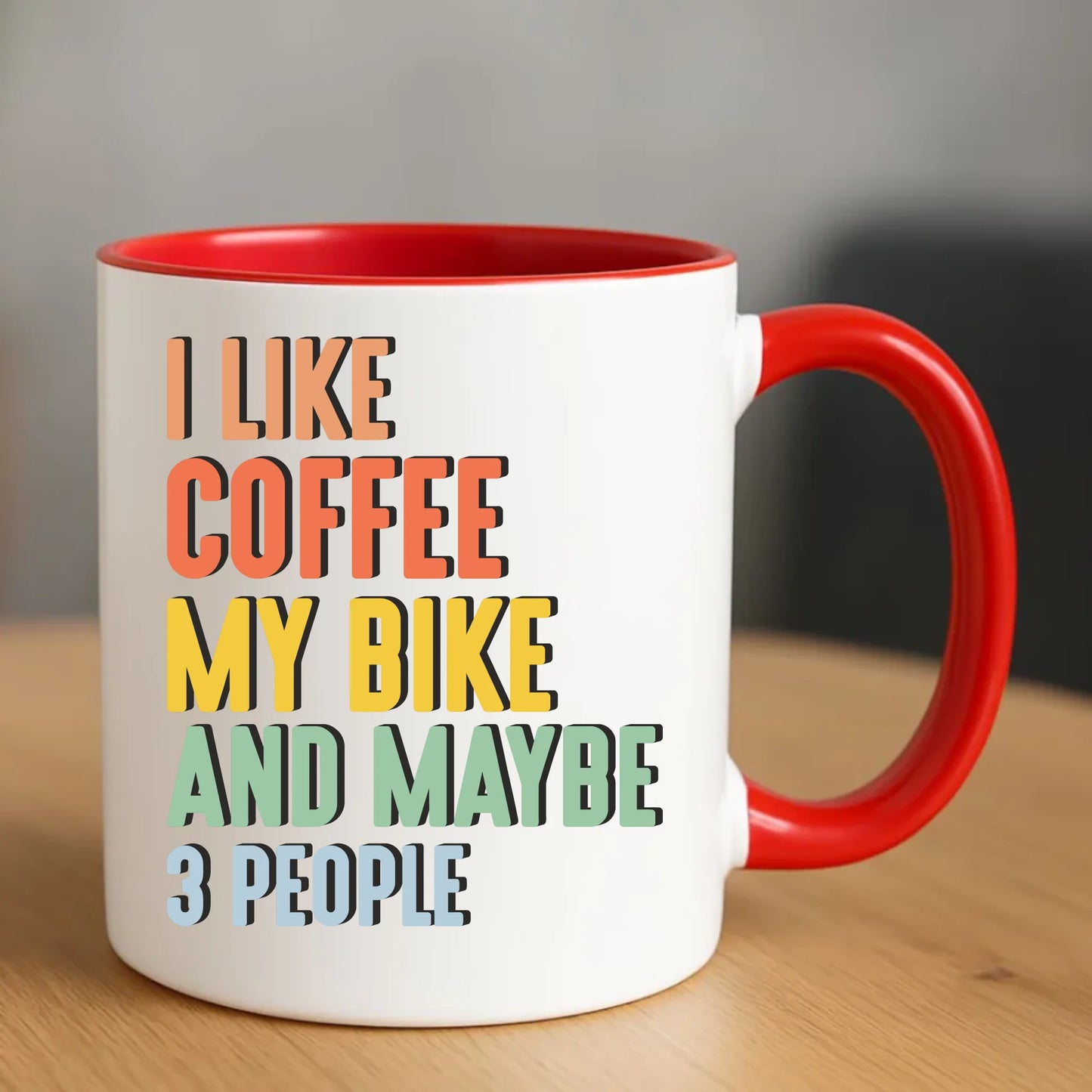 Lubię swój rower | Kubek z rowerem HR05 - StoryCups.pl