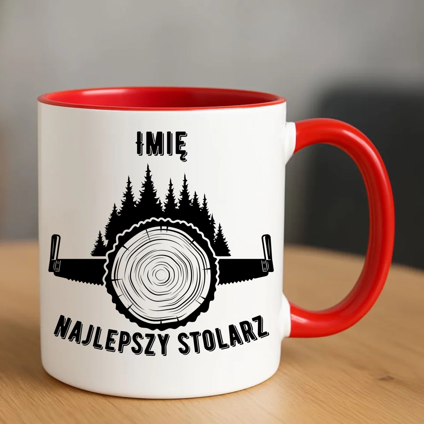 Najlepszy stolarz | Personalizowany kubek dla stolarza ZS01 - StoryCups.pl