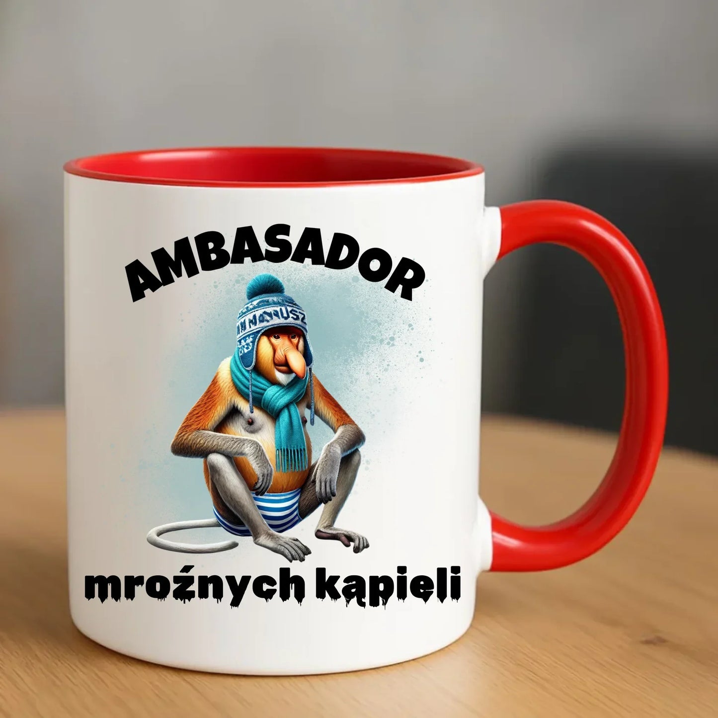 Ambasador mroźnych kąpieli | Kubek dla morsa HM03 - StoryCups.pl