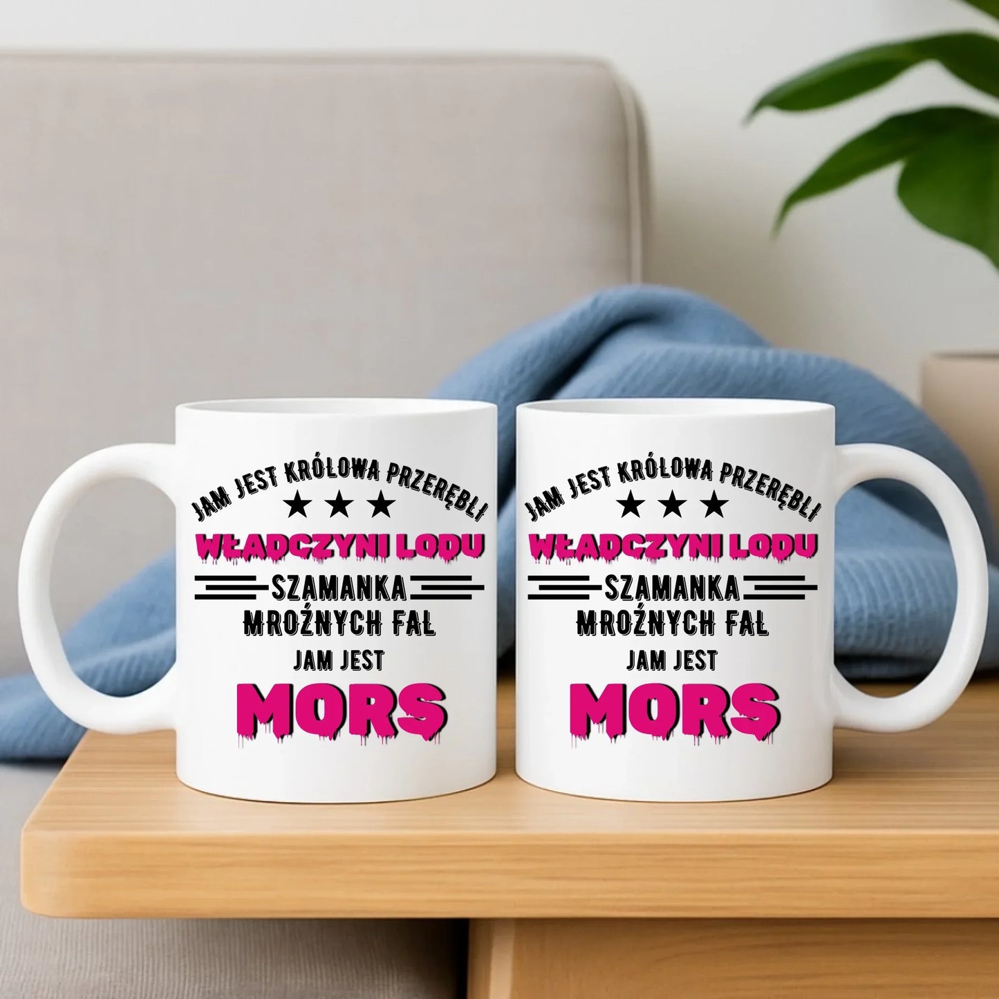 Jam jest Królowa przerębli władczyni lodu jam jest mors | Kubek HM17 - StoryCups.pl