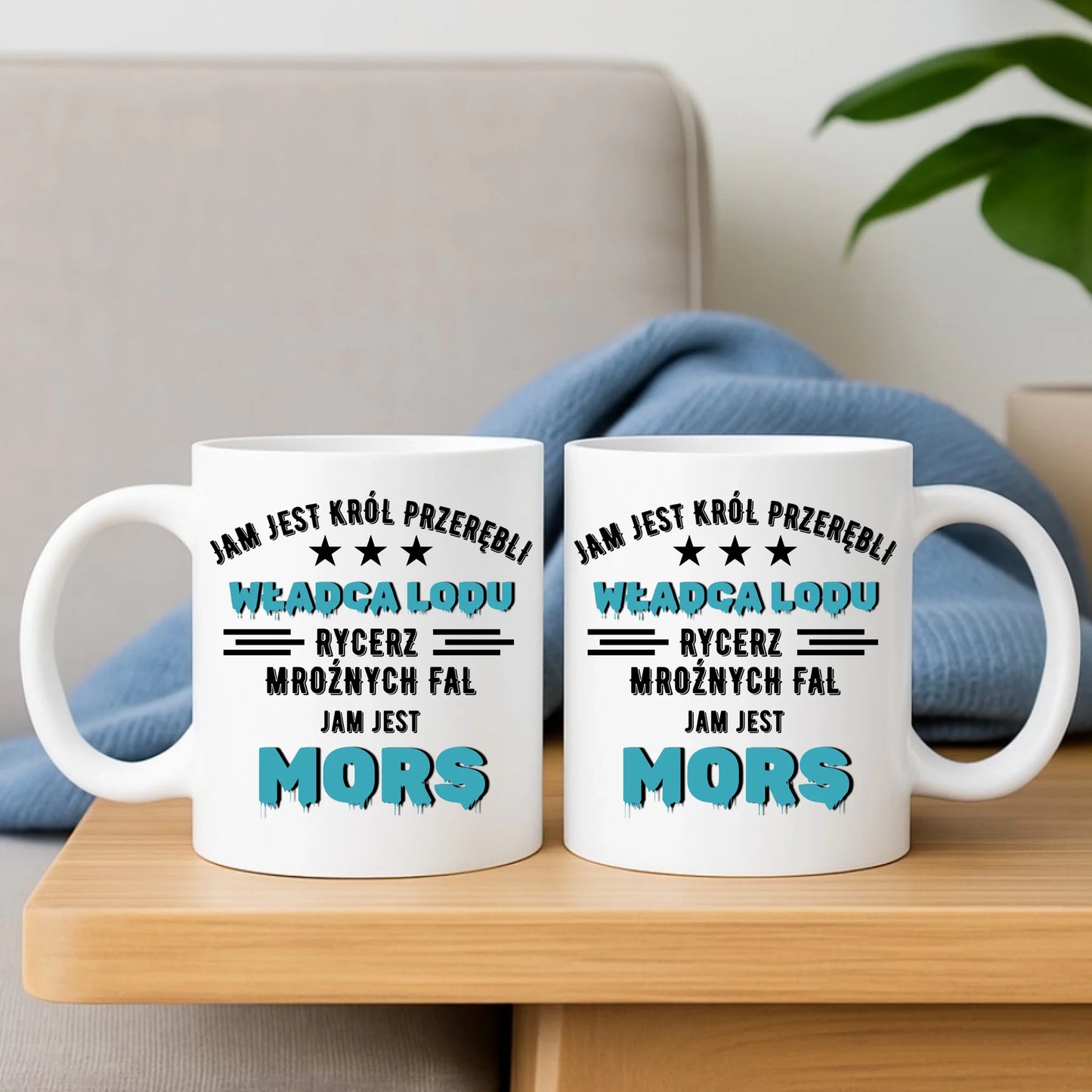 Personalizowany kubek z nadrukiem na prezent