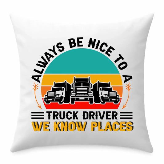 Truck driver | Poduszka dla kierowcy tira ZKT10 - StoryCups.pl