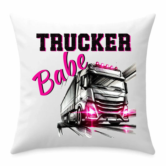 Trucker Babe | Poduszka dla truckerki ZKT13 - StoryCups.pl