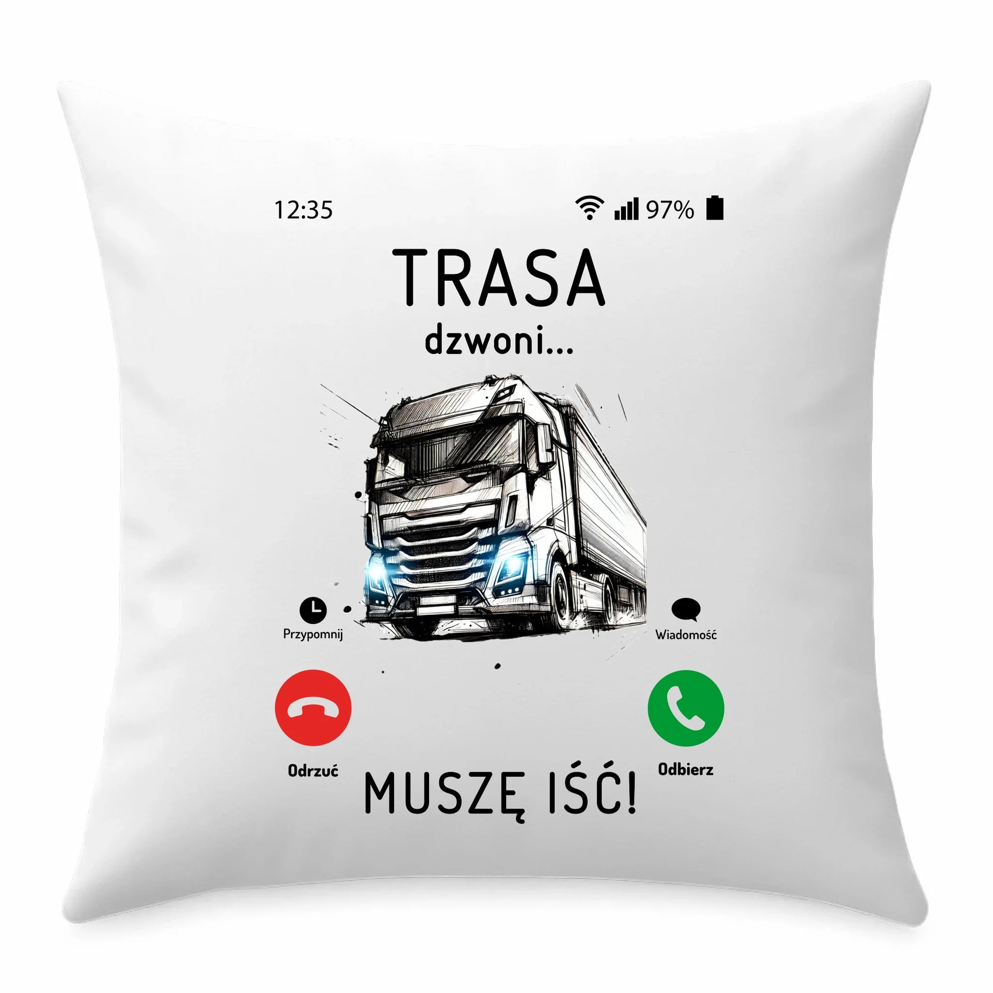 Poduszka z nadrukiem na prezent "Jasiek"
