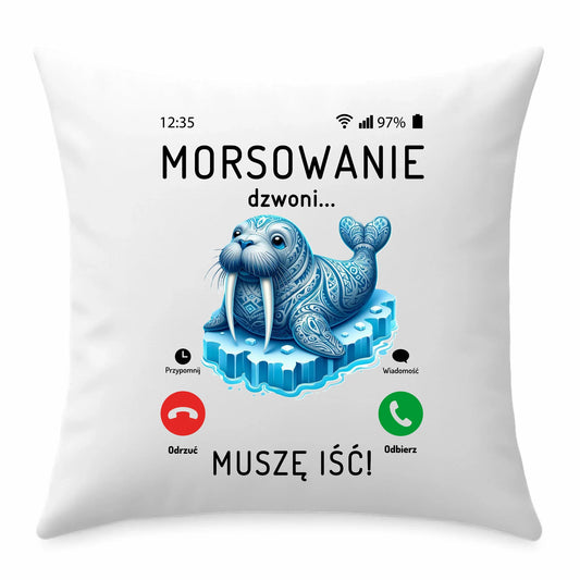 Poduszka z nadrukiem na prezent "Jasiek"
