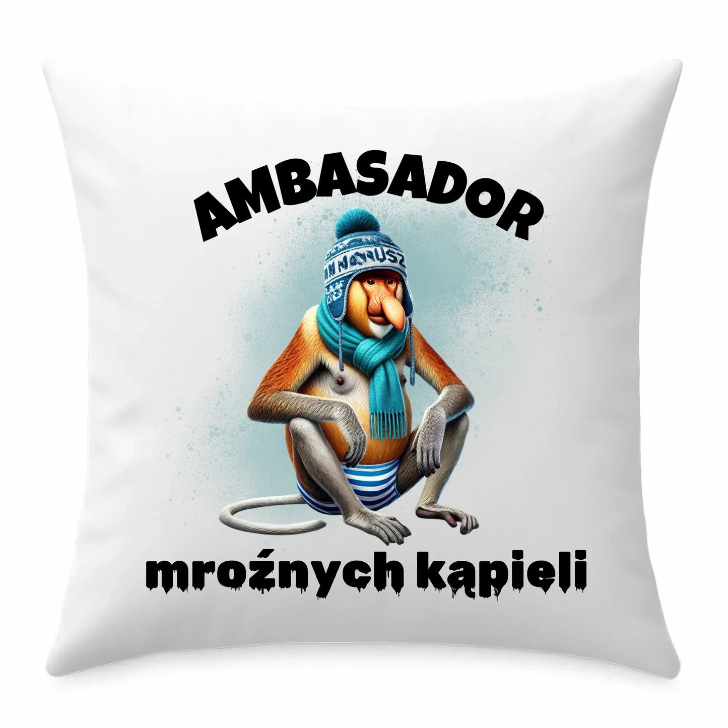 Ambasador mroźnych kąpieli | Poduszka dla morsa HM02 - StoryCups.pl