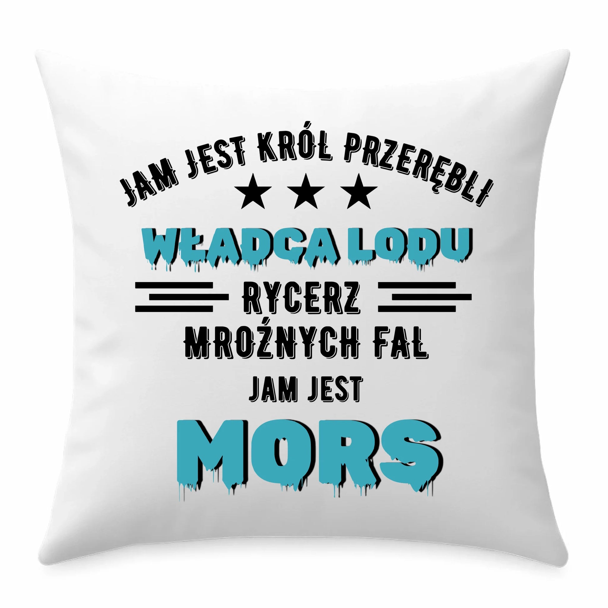 Poduszka z nadrukiem na prezent "Jasiek"