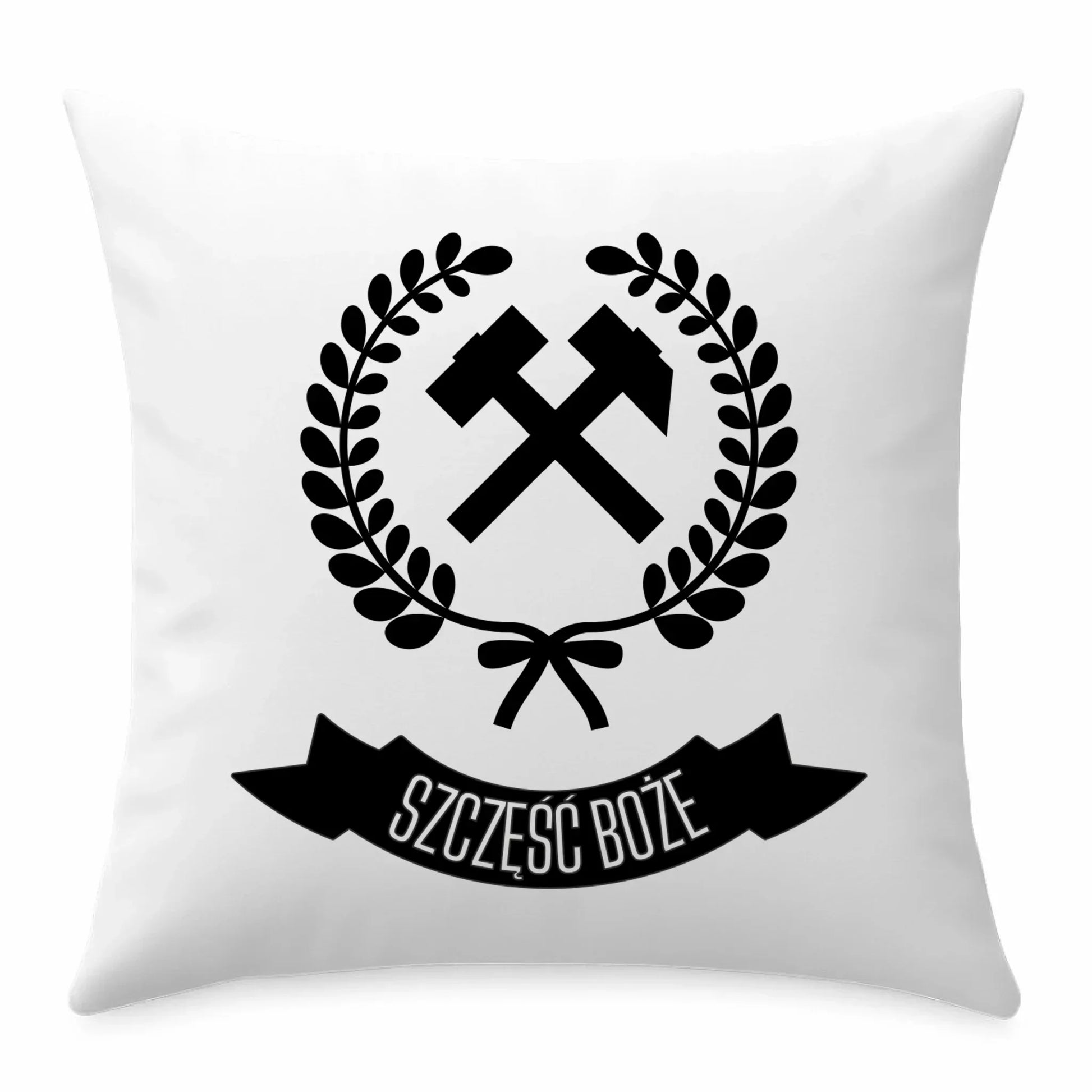 Szczęść Boże | Poduszka prezent dla górnika G02 - StoryCups.pl
