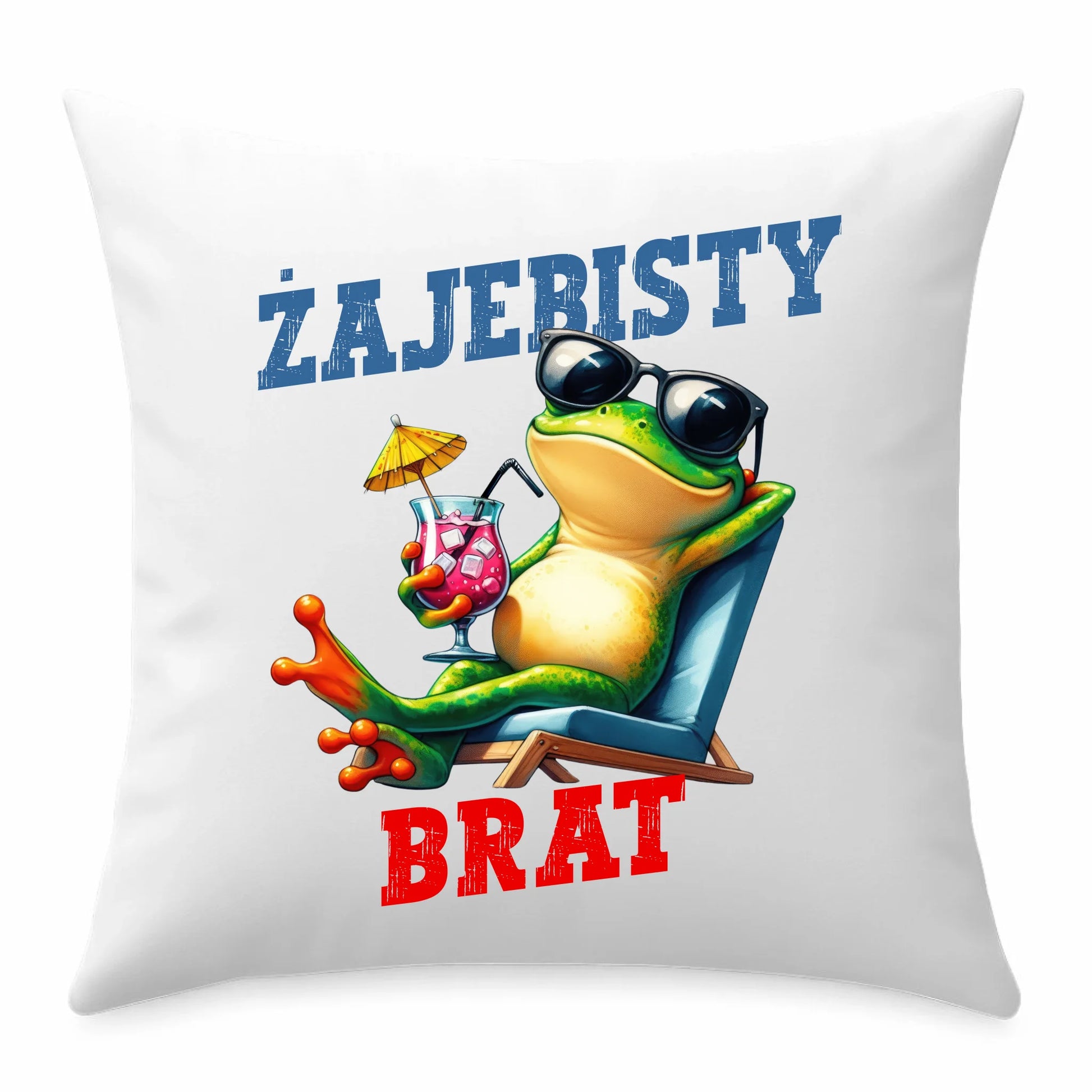 Poduszka z nadrukiem na prezent "Jasiek"