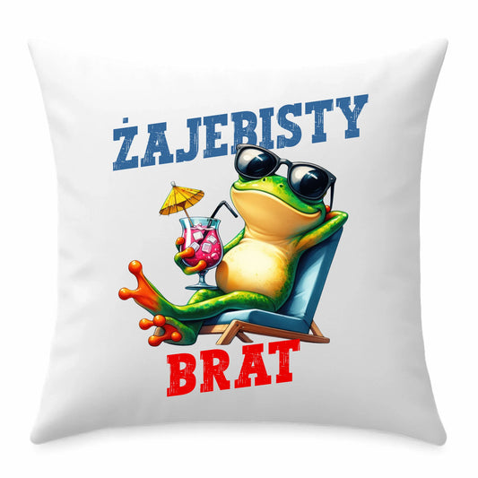 Poduszka z nadrukiem na prezent "Jasiek"