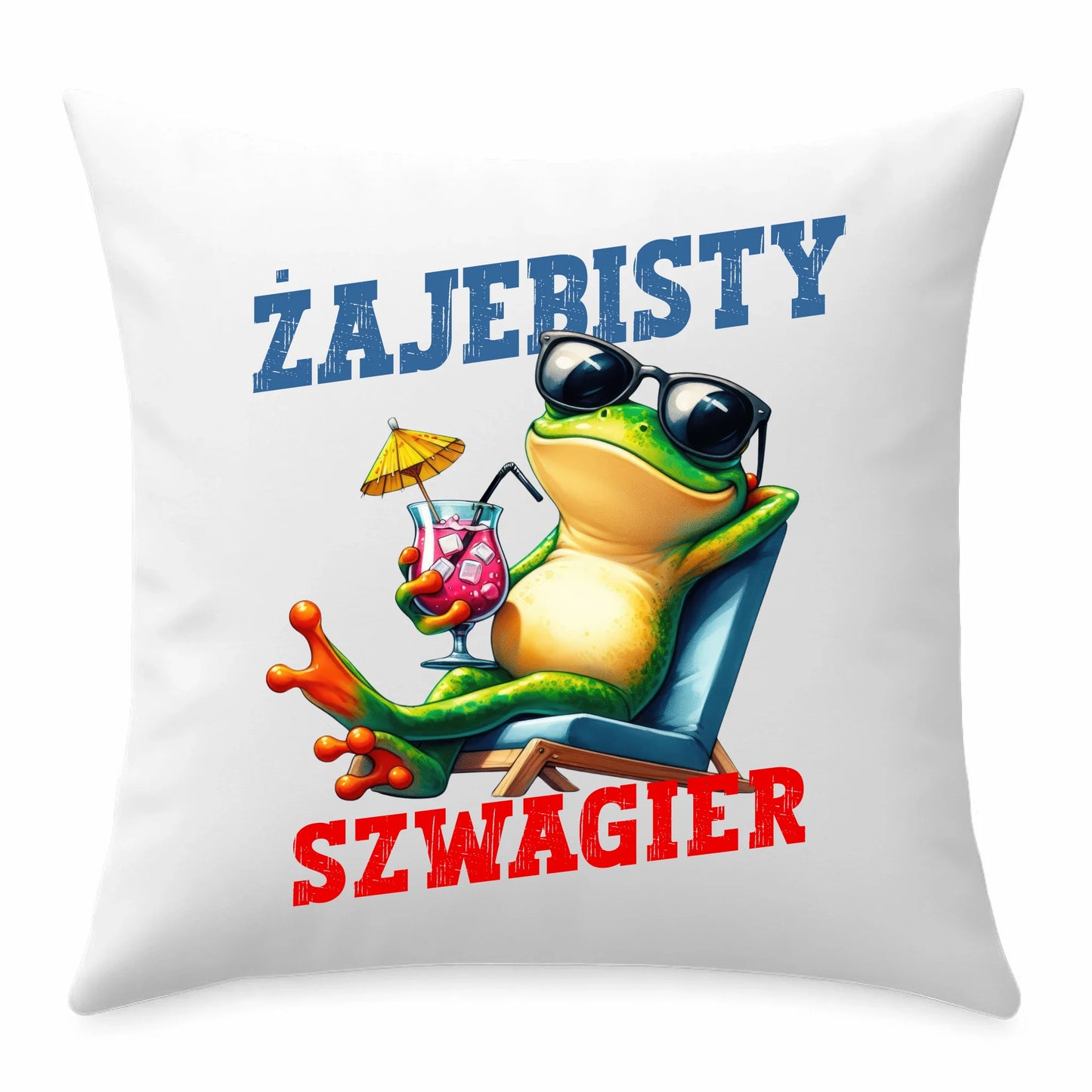 Poduszka z nadrukiem na prezent "Jasiek"