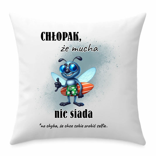 Poduszka z nadrukiem na prezent "Jasiek"