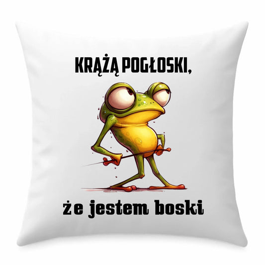 Poduszka z nadrukiem na prezent "Jasiek"