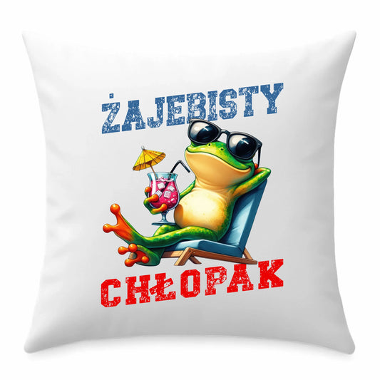 Poduszka z nadrukiem na prezent "Jasiek"