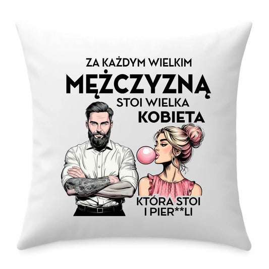Poduszka z nadrukiem na prezent "Jasiek"