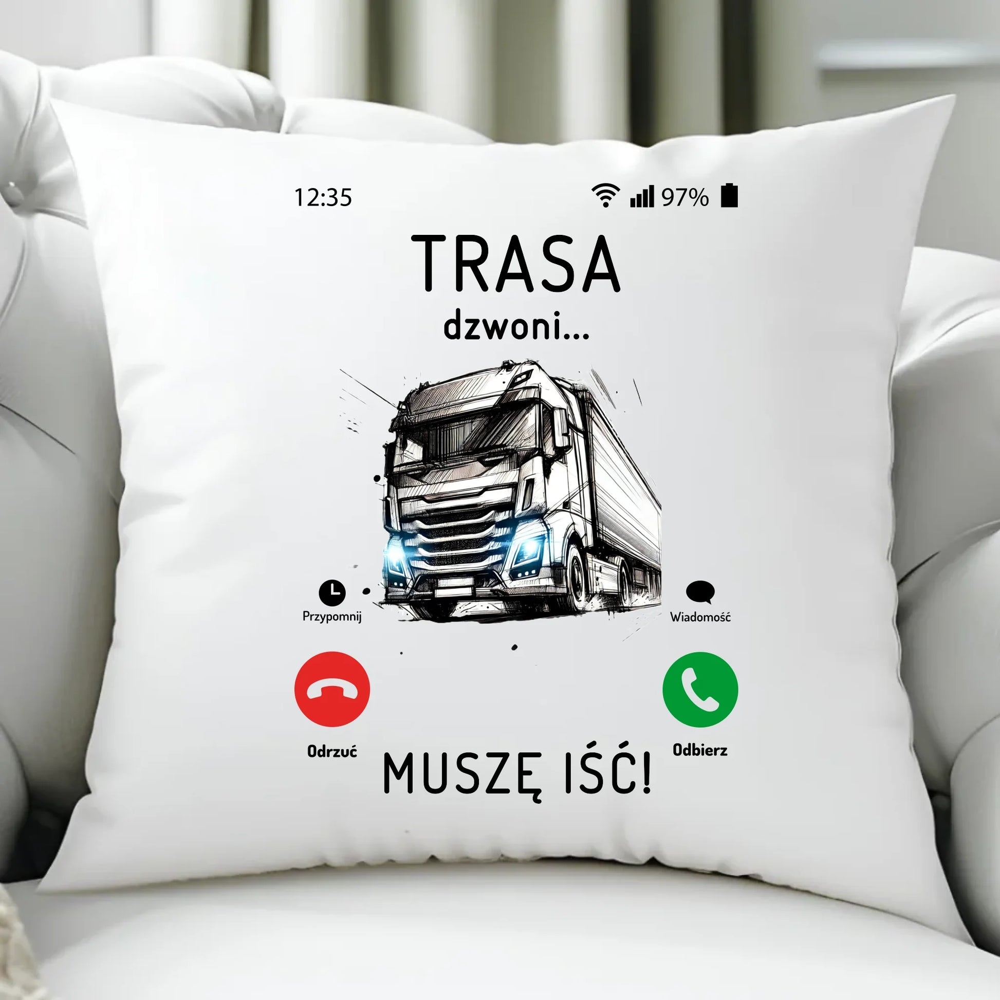 Poduszka z nadrukiem na prezent