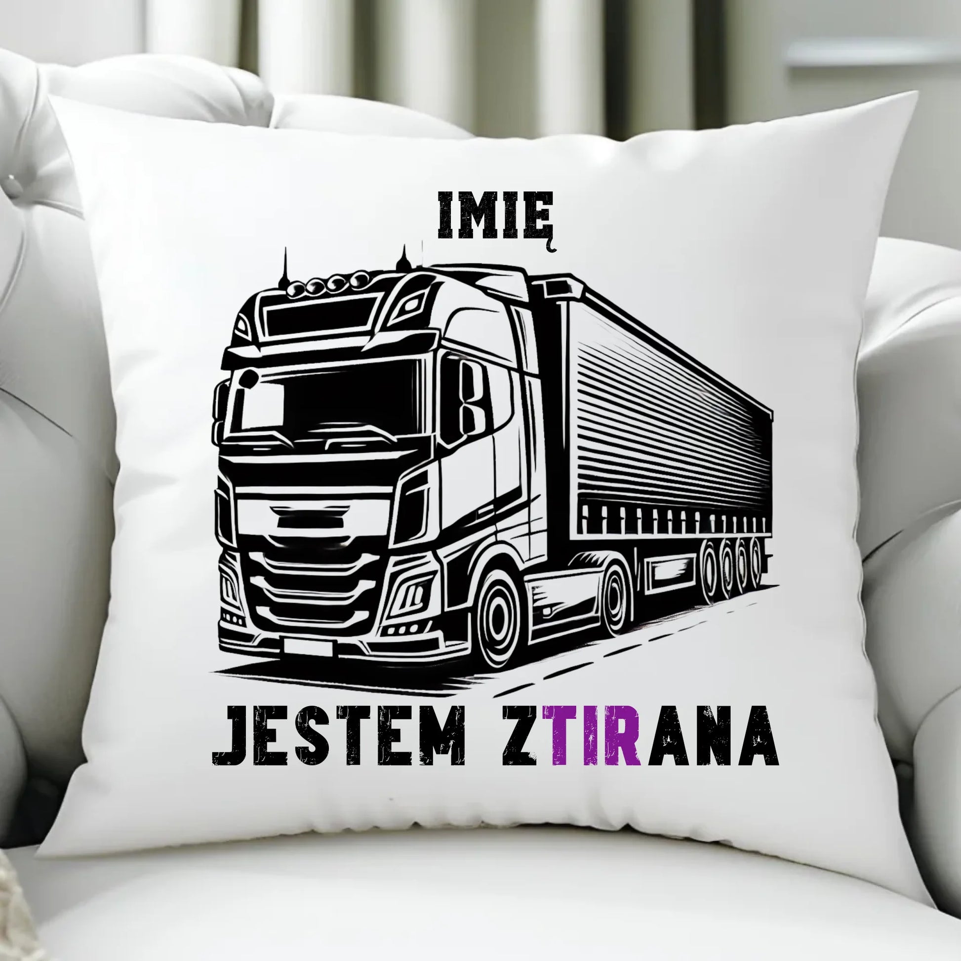 Poduszka z nadrukiem na prezent