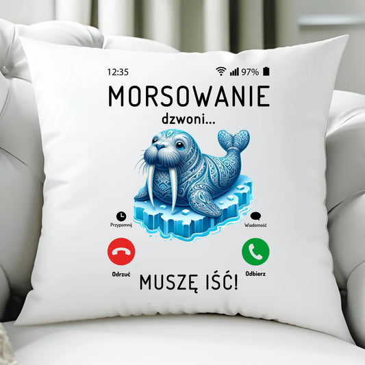 Poduszka z nadrukiem na prezent