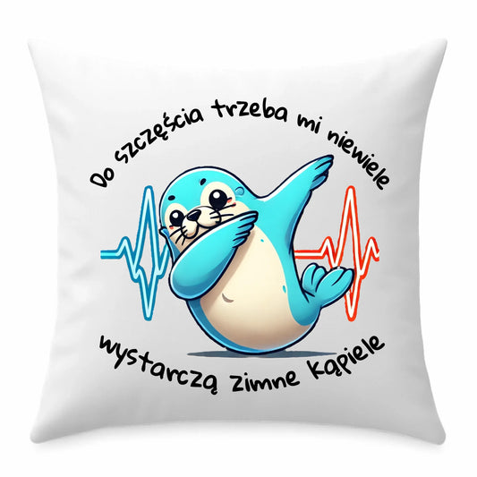 Poduszka z nadrukiem na prezent "Jasiek"