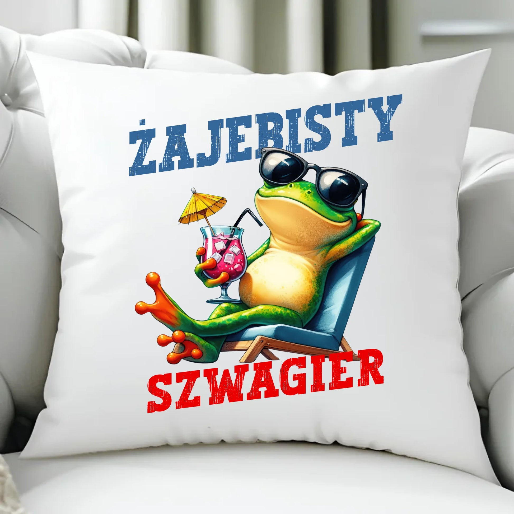 Poduszka z nadrukiem na prezent