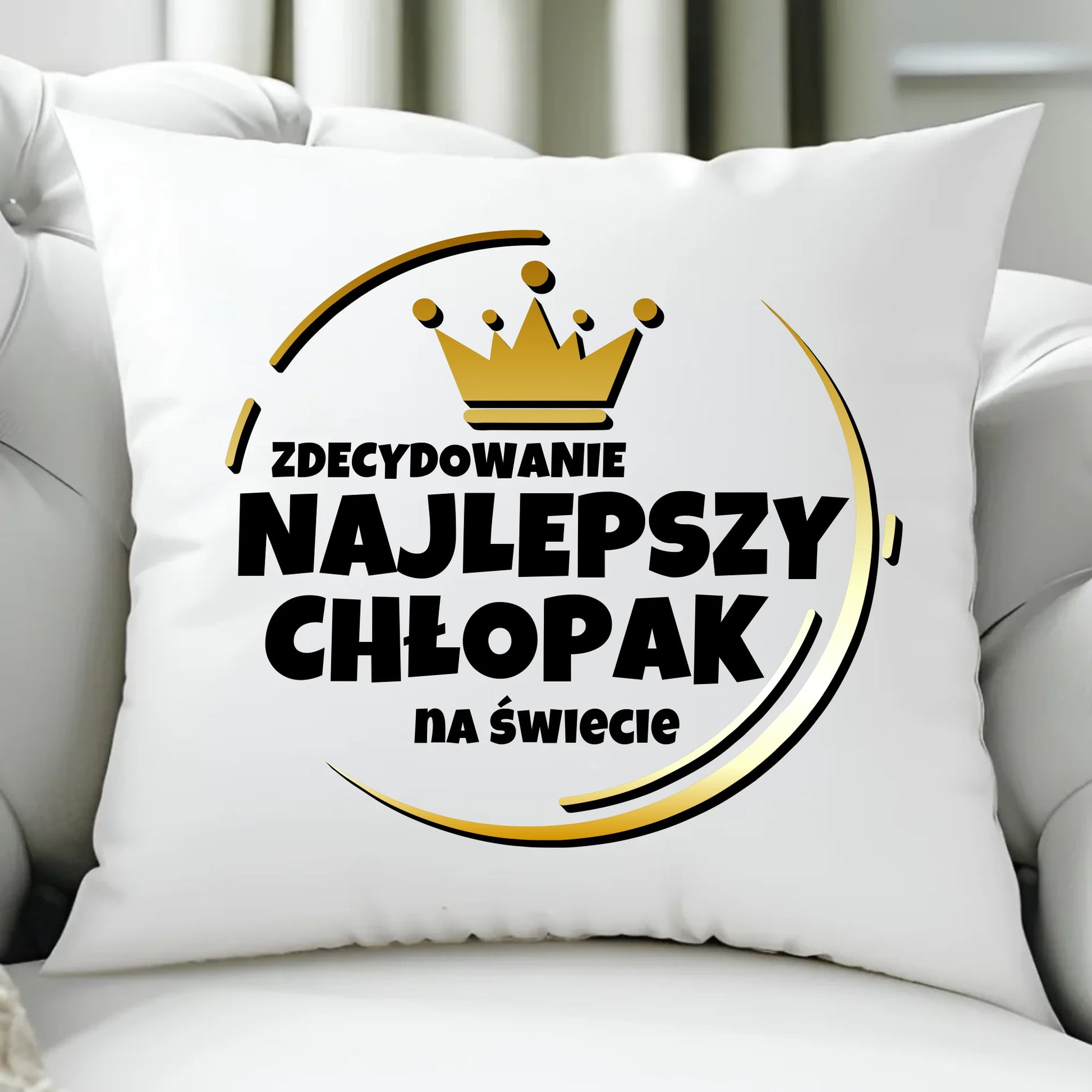 Poduszka z nadrukiem na prezent
